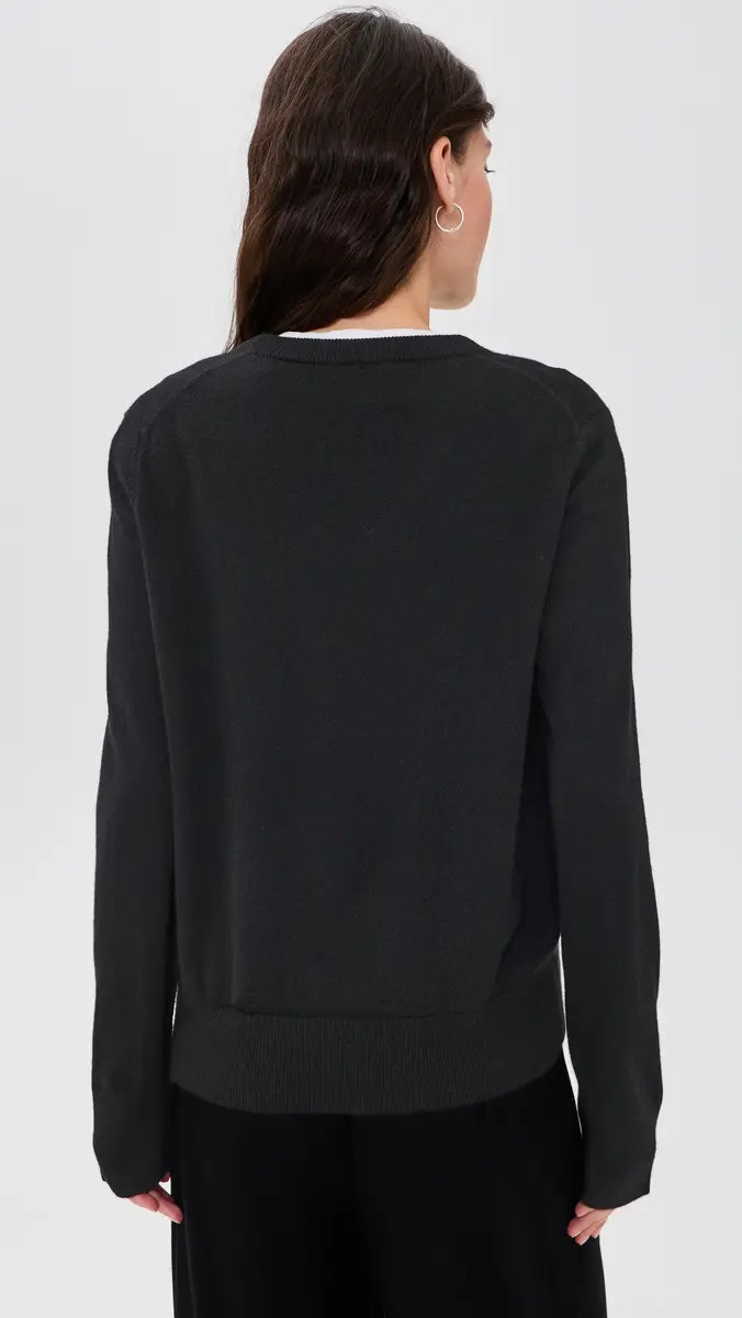 Vince Classic V Neck Sweater | Thumbnail 3 Vince Classic V Neck Sweater | Thumbnail 3