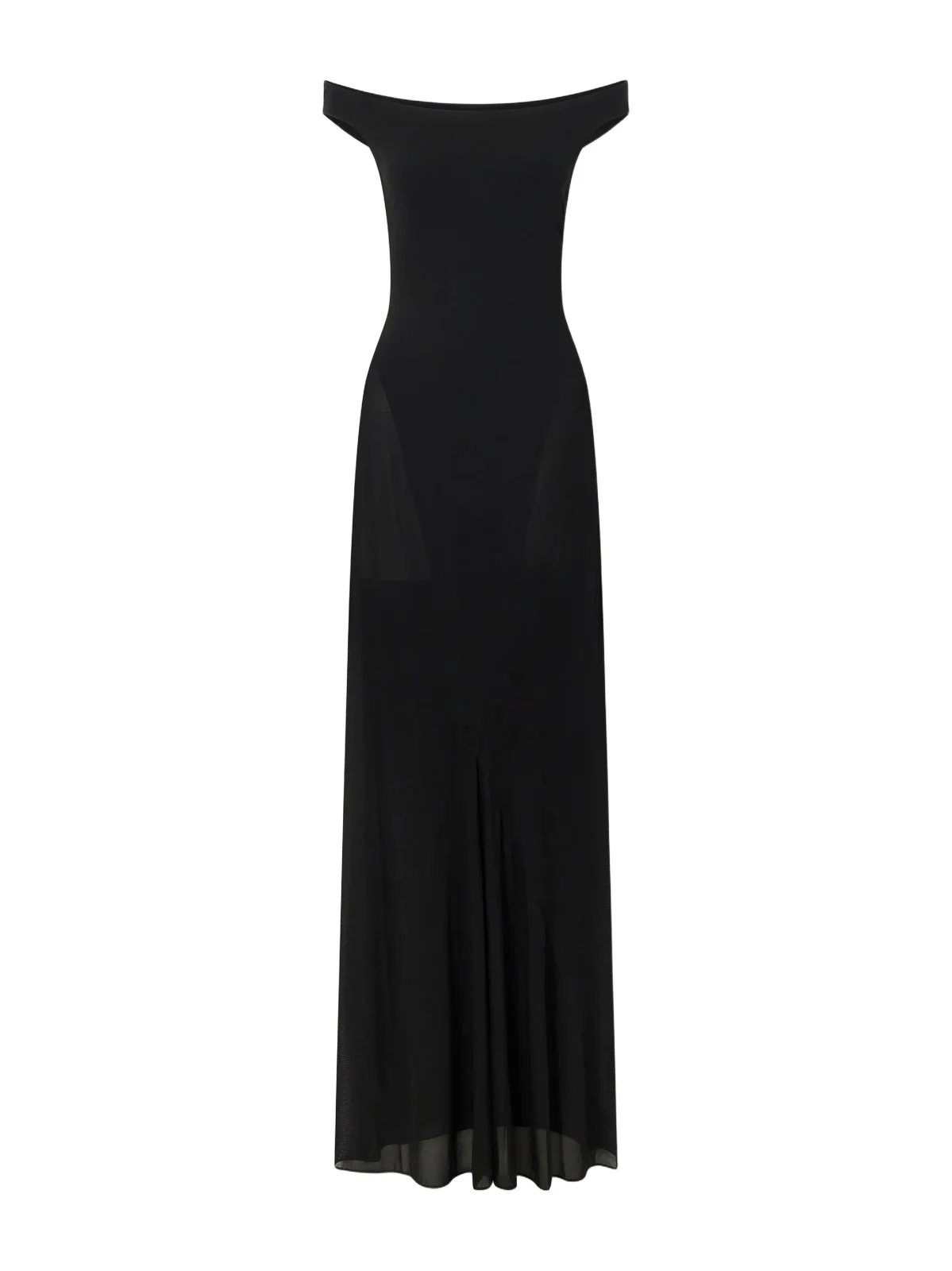 Alaïa Off-the-shoulder Jersey Midi Dress