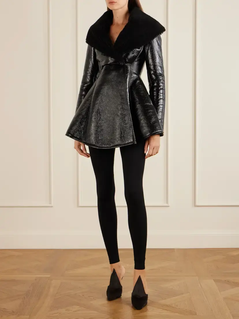Alaïa High-rise Wool-blend Leggings | Thumbnail 2