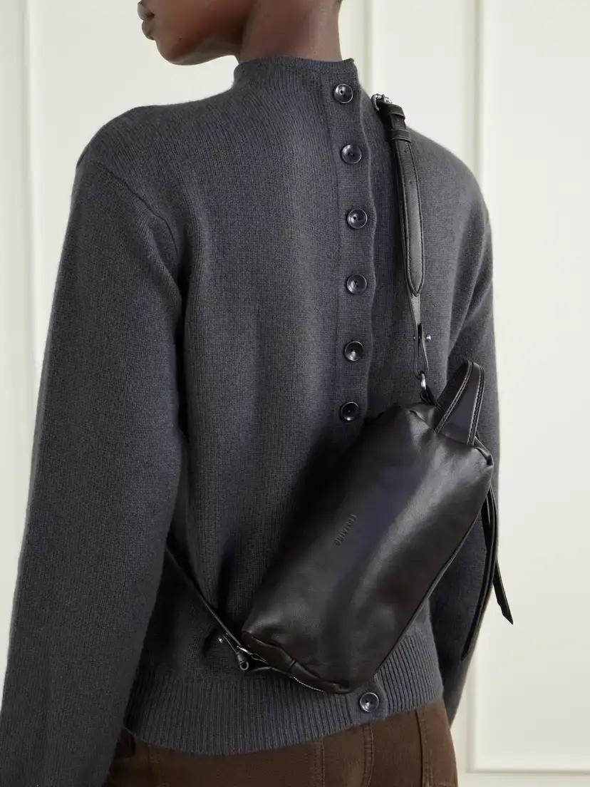 Lemaire Care Small Leather Shoulder Bag | Thumbnail 2 Lemaire Care Small Leather Shoulder Bag | Thumbnail 2