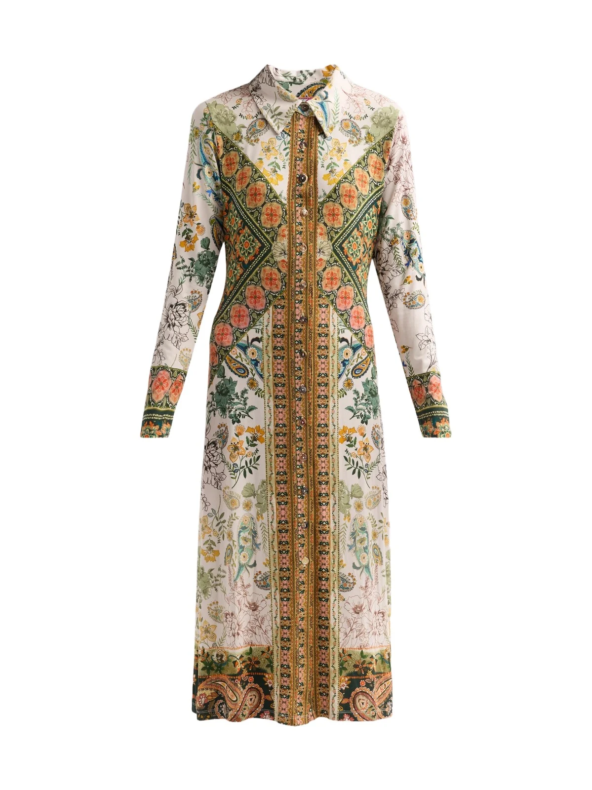Women's The Janie Favorite Solana Printed Midi Shirtdress Women's The Janie Favorite Solana Printed Midi Shirtdress