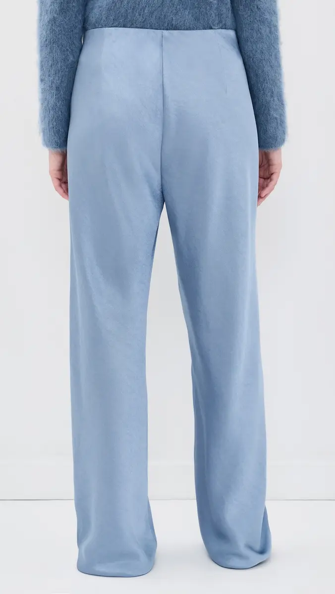 Vince Colette Fluid Satin Bias Pants | Thumbnail 3 Vince Colette Fluid Satin Bias Pants | Thumbnail 3
