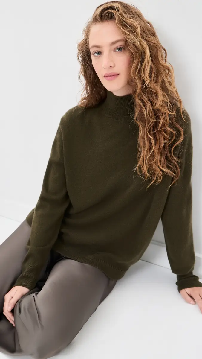 TANYA TAYLOR Tipper Cashmere Turtleneck Sweater | Thumbnail 2
