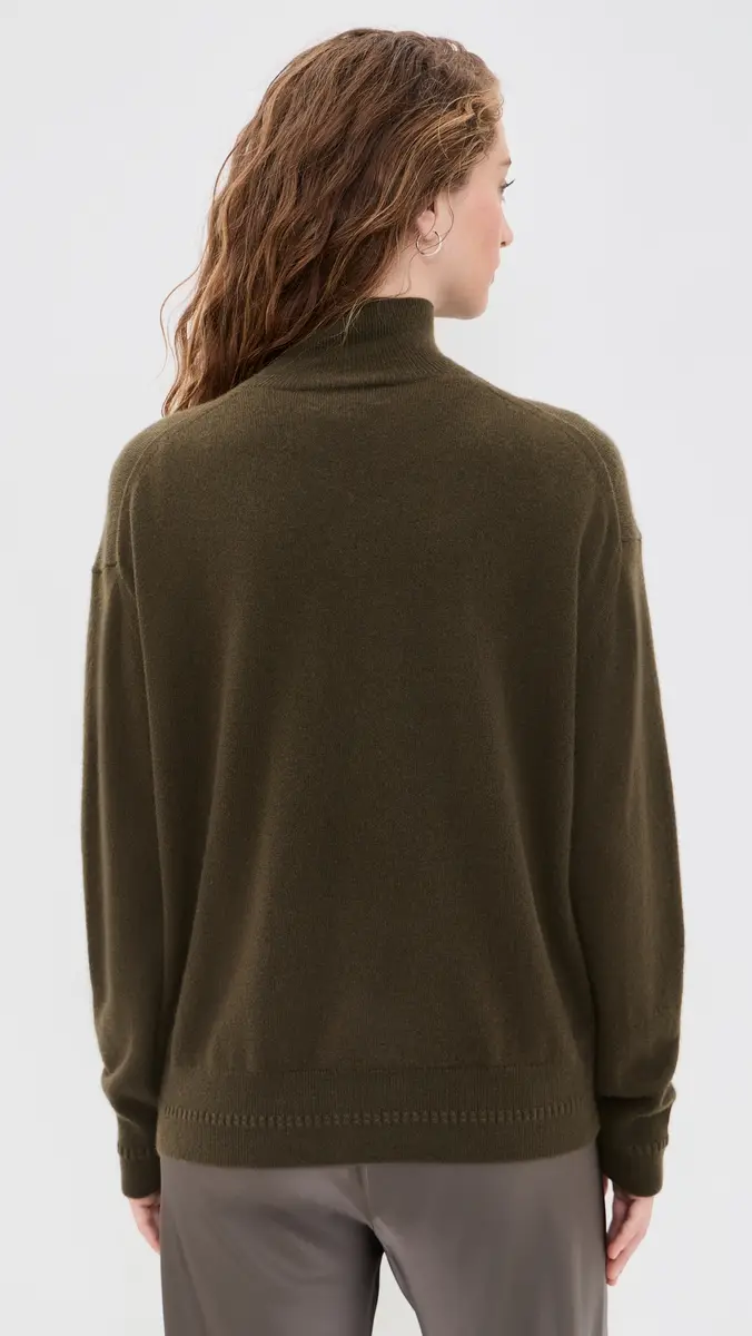 TANYA TAYLOR Tipper Cashmere Turtleneck Sweater | Thumbnail 4