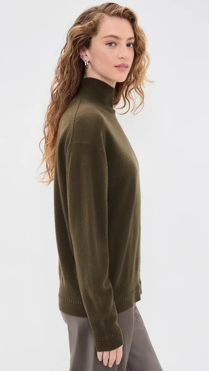 TANYA TAYLOR Tipper Cashmere Turtleneck Sweater | Thumbnail 5