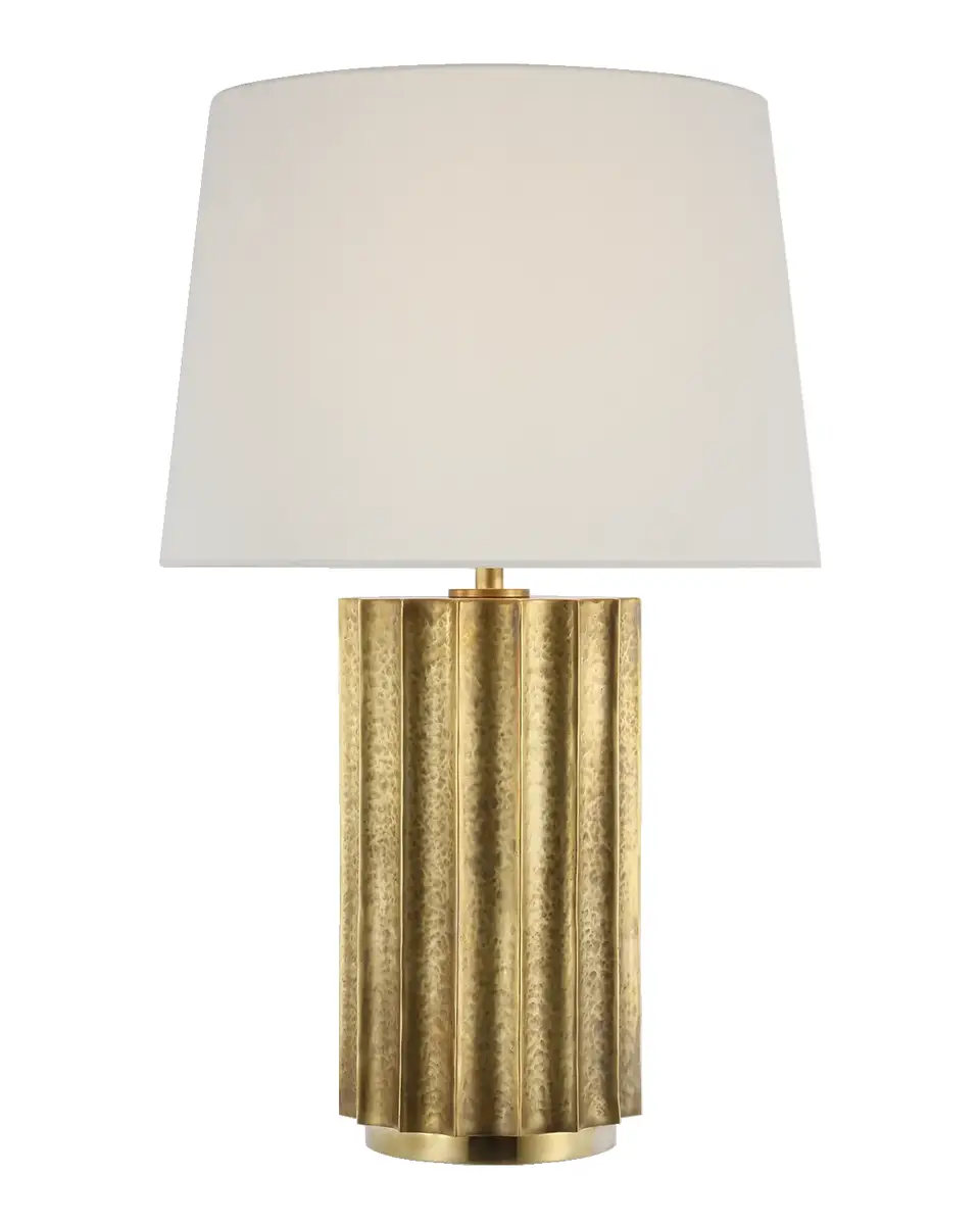 Visual Comfort Signature Kolber Table Lamp With Linen Shade by Ralph Lauren | Thumbnail 2 Visual Comfort Signature Kolber Table Lamp With Linen Shade by Ralph Lauren | Thumbnail 2