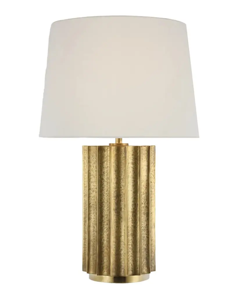 Kolber Table Lamp With Linen Shade by Ralph Lauren Kolber Table Lamp With Linen Shade by Ralph Lauren
