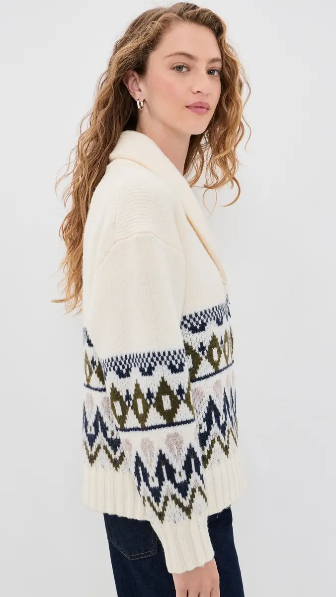 Joe's Jeans The Inga Fair Isle Cardigan | Thumbnail 4 Joe's Jeans The Inga Fair Isle Cardigan | Thumbnail 4