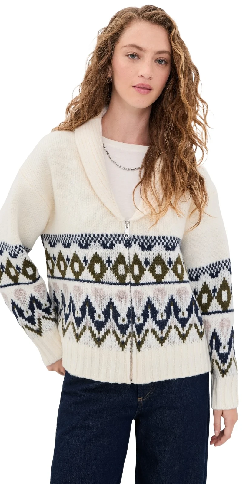 The Inga Fair Isle Cardigan