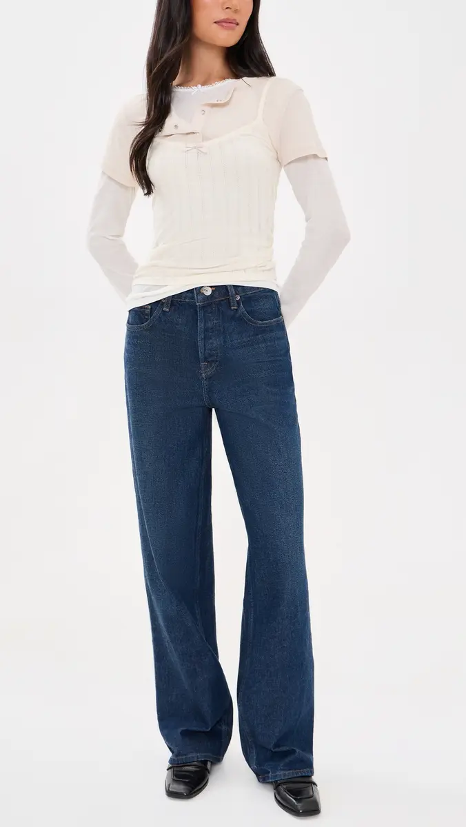 GOOD AMERICAN Vintage Wide Jeans | Thumbnail 5 GOOD AMERICAN Vintage Wide Jeans | Thumbnail 5