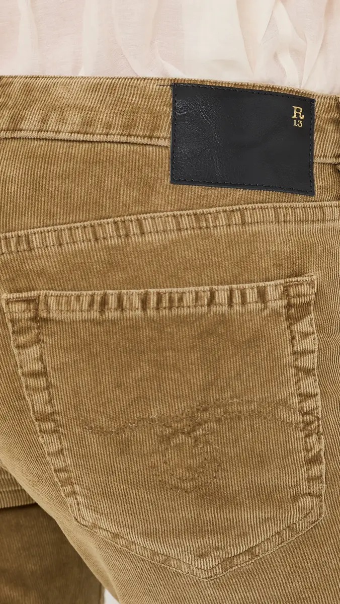 R13 Boy Kick Corduroy Pants | Thumbnail 6 R13 Boy Kick Corduroy Pants | Thumbnail 6