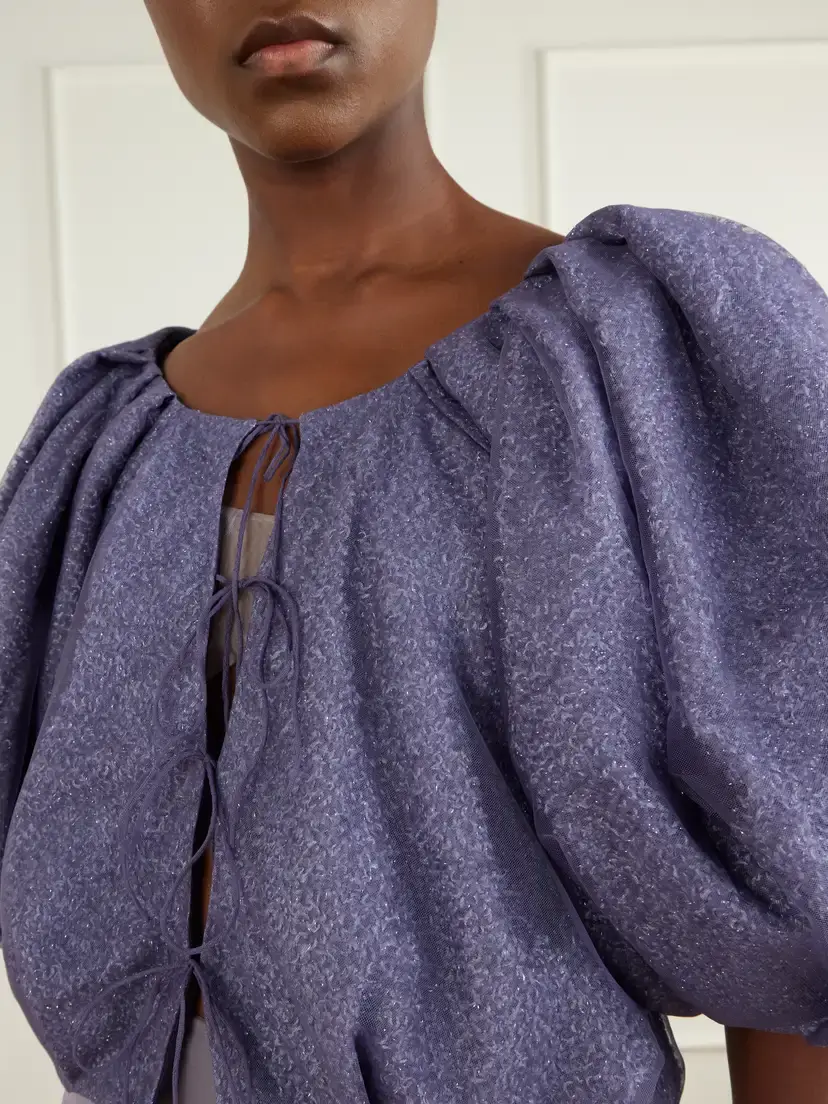 Pauline Dujancourt Lauren Printed Tulle Jacket | Thumbnail 5 Pauline Dujancourt Lauren Printed Tulle Jacket | Thumbnail 5