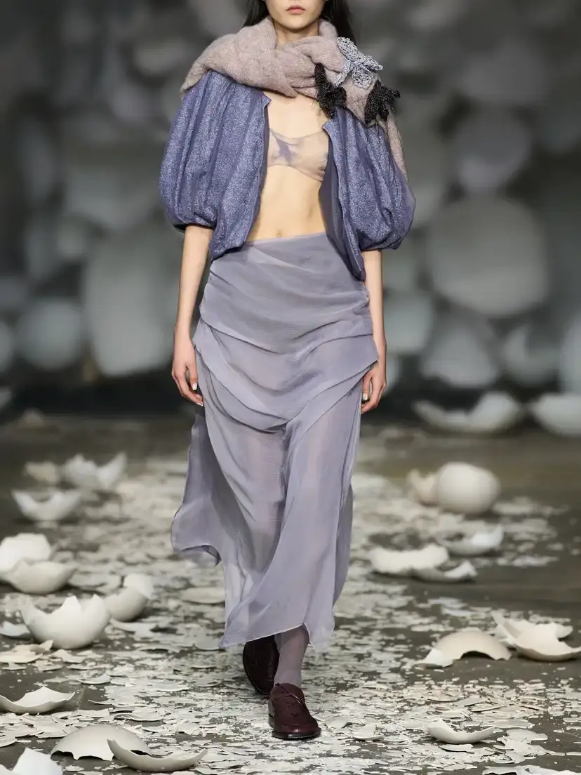 Pauline Dujancourt Lauren Printed Tulle Jacket | Thumbnail 6 Pauline Dujancourt Lauren Printed Tulle Jacket | Thumbnail 6