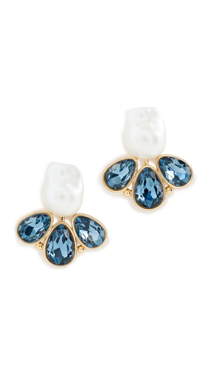 Lele Sadoughi Horizon Stud Earrings | Thumbnail 5 Lele Sadoughi Horizon Stud Earrings | Thumbnail 5
