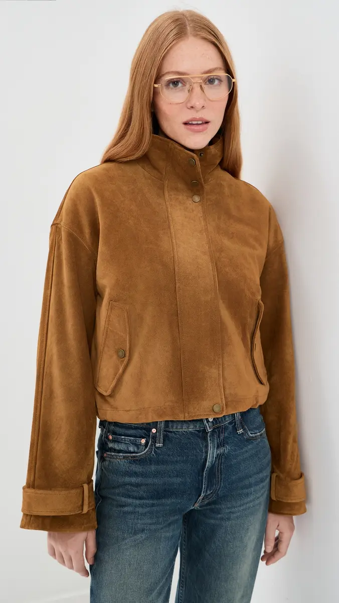 Veronica Beard Bateman Suede Jacket | Thumbnail 2 Veronica Beard Bateman Suede Jacket | Thumbnail 2