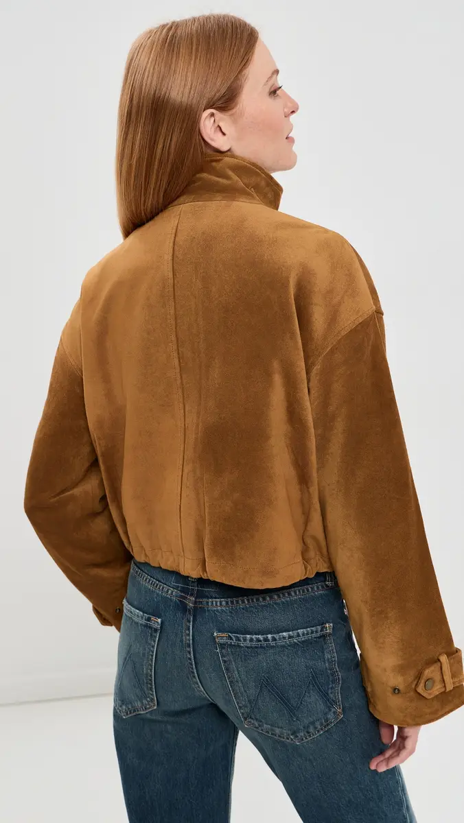 Veronica Beard Bateman Suede Jacket | Thumbnail 3 Veronica Beard Bateman Suede Jacket | Thumbnail 3