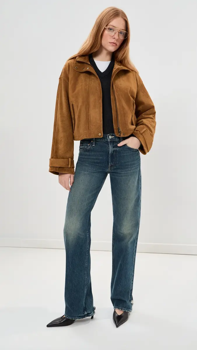 Veronica Beard Bateman Suede Jacket | Thumbnail 6 Veronica Beard Bateman Suede Jacket | Thumbnail 6