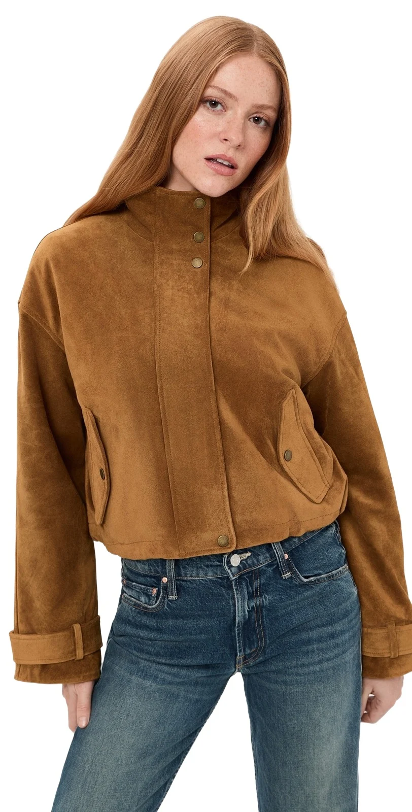 Veronica Beard Bateman Suede Jacket