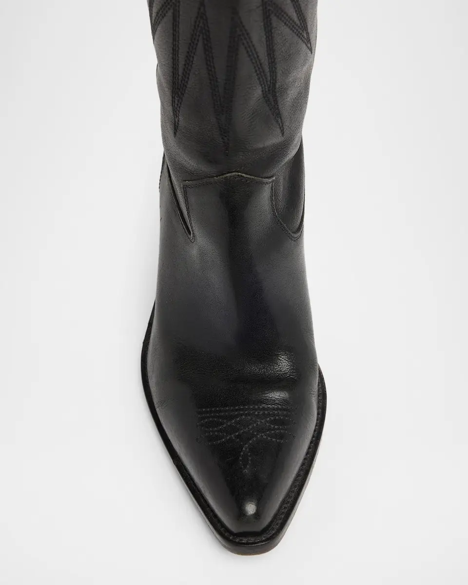 Golden Goose Wish Star Francesca Knee High Cowboy Boots | Thumbnail 6
