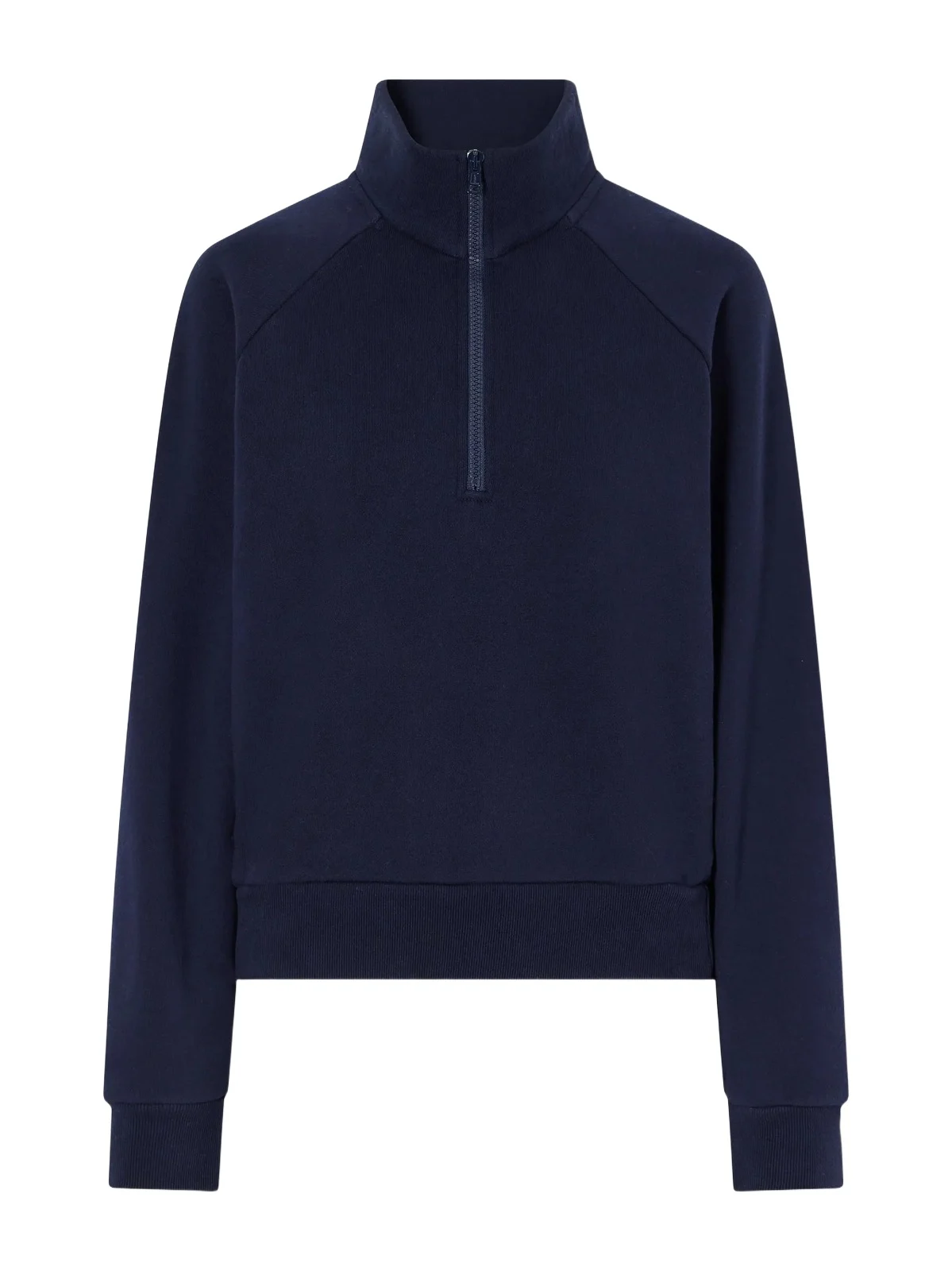 The Quarter Zip Cotton Sweatshirt