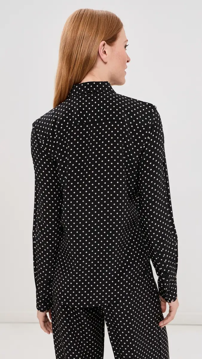Sprwmn Fitted Silk Button Down Shirt | Thumbnail 3