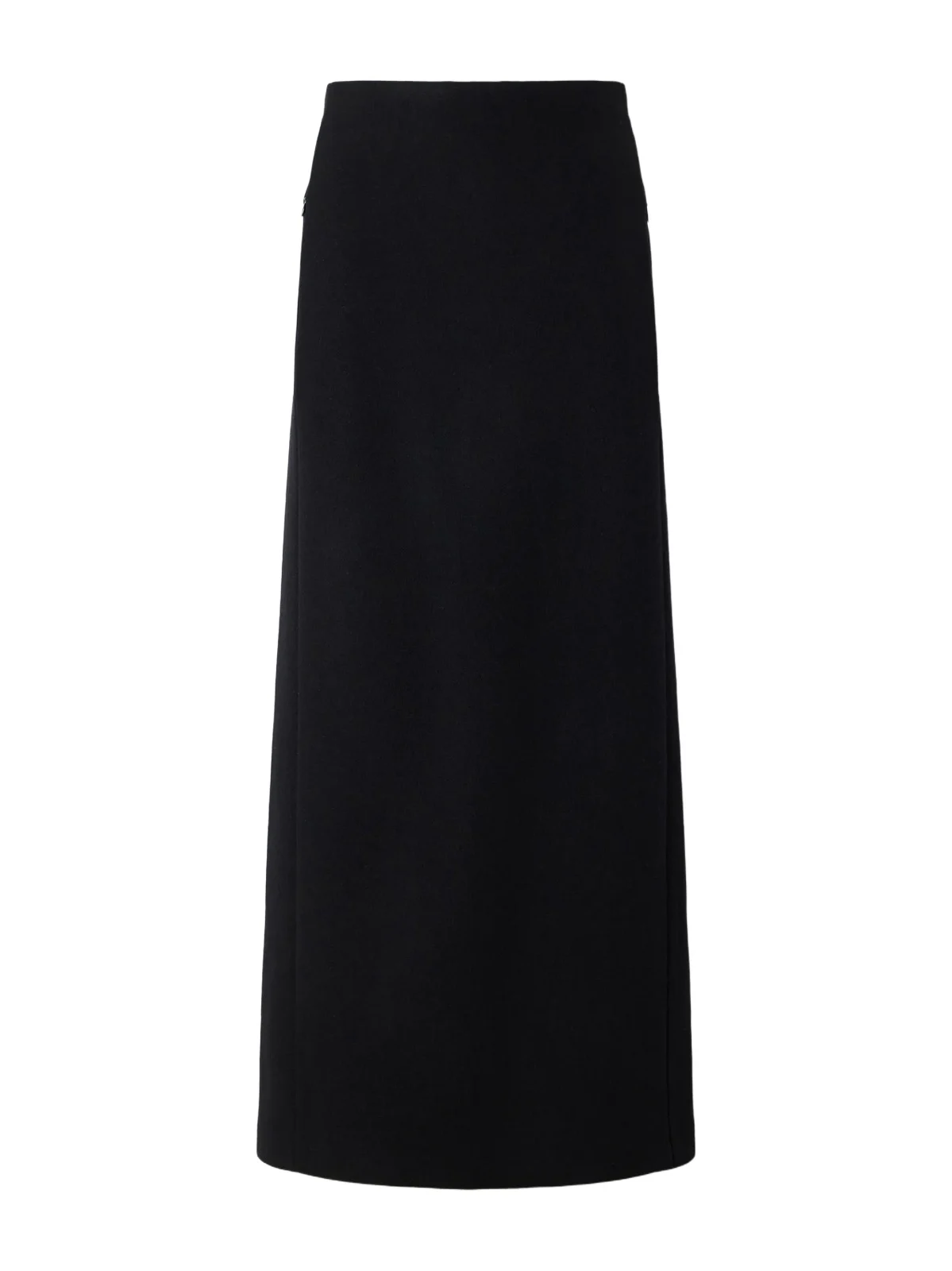 Wool-felt Midi Skirt