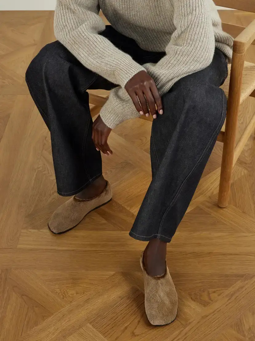 Lemaire Glove Calf Hair Slip-ons | Thumbnail 2 Lemaire Glove Calf Hair Slip-ons | Thumbnail 2