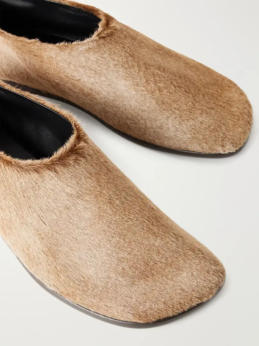Lemaire Glove Calf Hair Slip-ons | Thumbnail 5 Lemaire Glove Calf Hair Slip-ons | Thumbnail 5