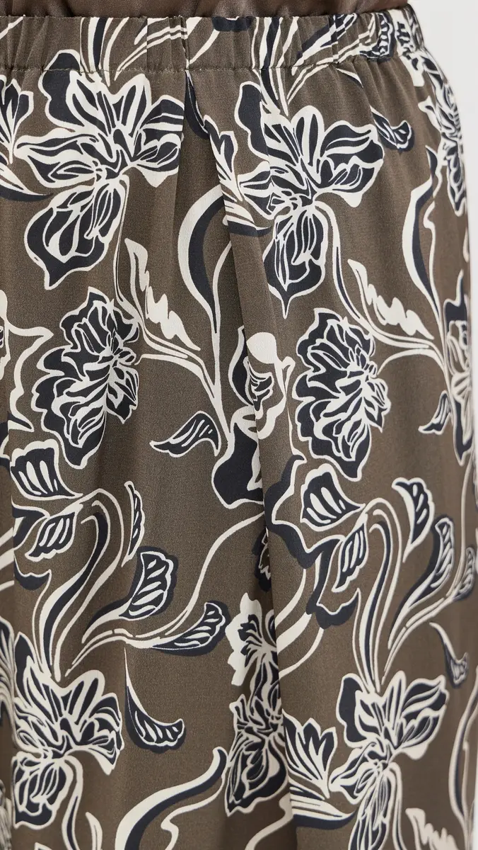 La Ligne Pleated Wide Silk Pants | Thumbnail 6 La Ligne Pleated Wide Silk Pants | Thumbnail 6