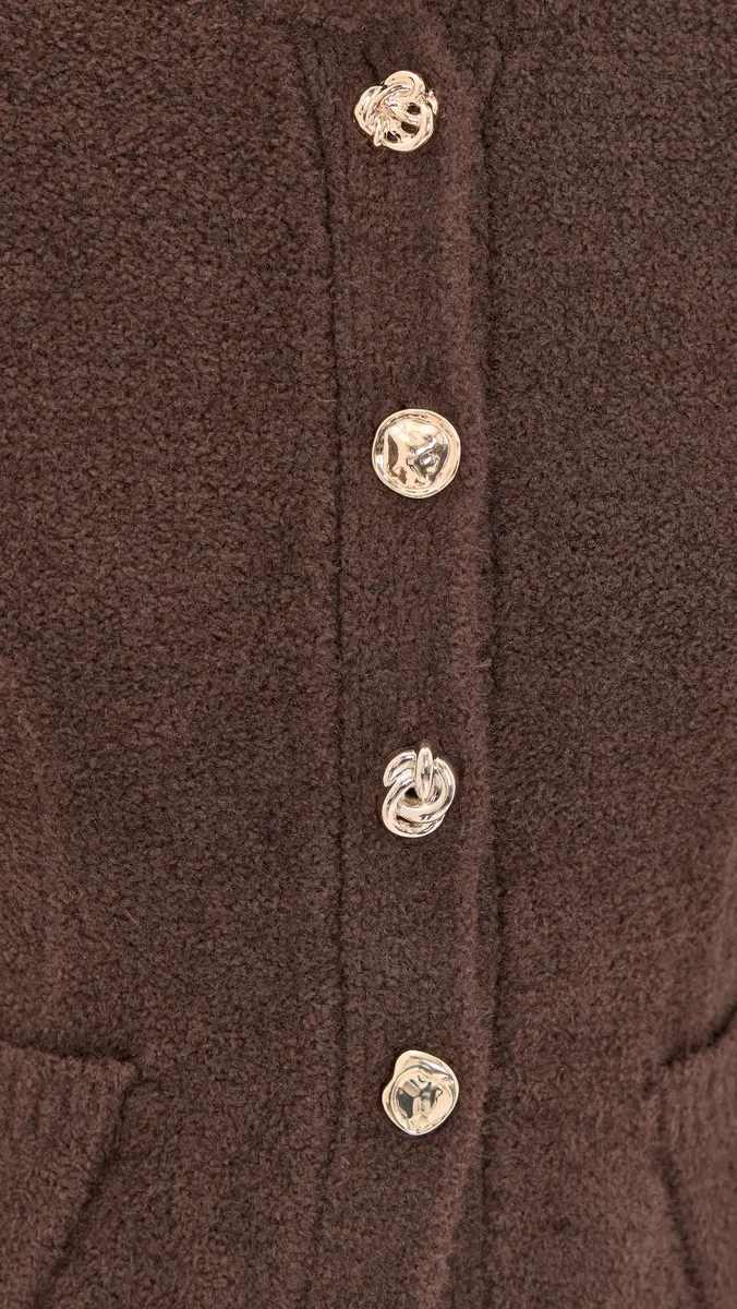 L'Agence Melissa Knit Flare Cardigan | Thumbnail 6 L'Agence Melissa Knit Flare Cardigan | Thumbnail 6