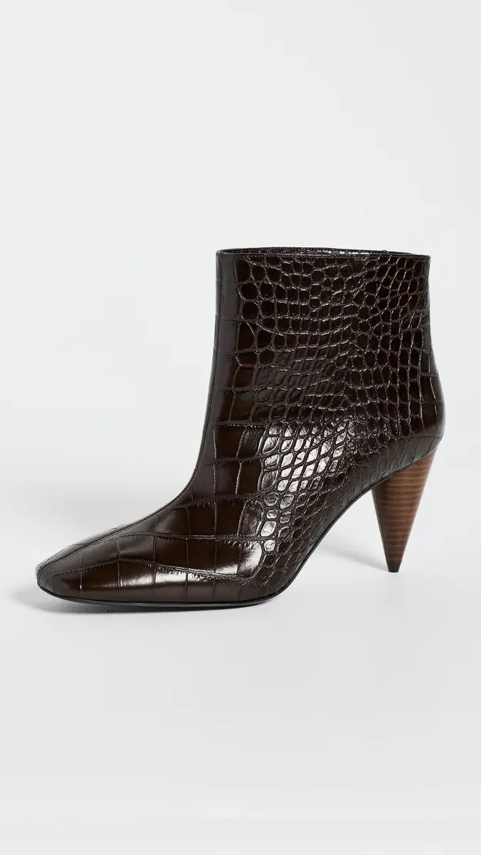 Stella McCartney Wide Cone Heel Booties | Thumbnail 2 Stella McCartney Wide Cone Heel Booties | Thumbnail 2