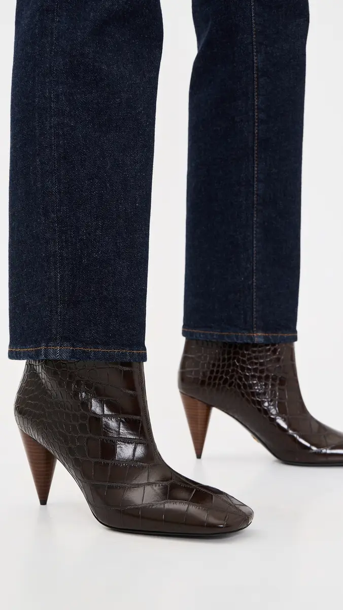 Stella McCartney Wide Cone Heel Booties | Thumbnail 3 Stella McCartney Wide Cone Heel Booties | Thumbnail 3