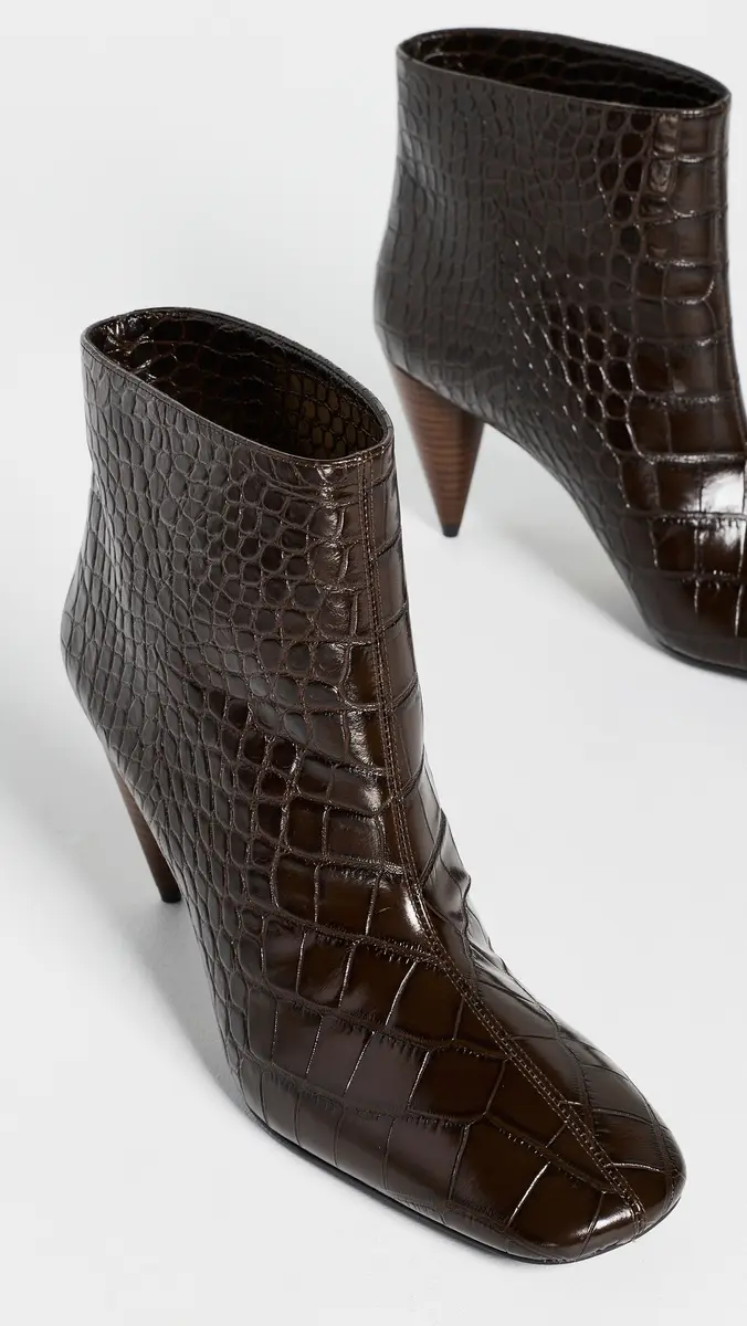 Stella McCartney Wide Cone Heel Booties | Thumbnail 5 Stella McCartney Wide Cone Heel Booties | Thumbnail 5