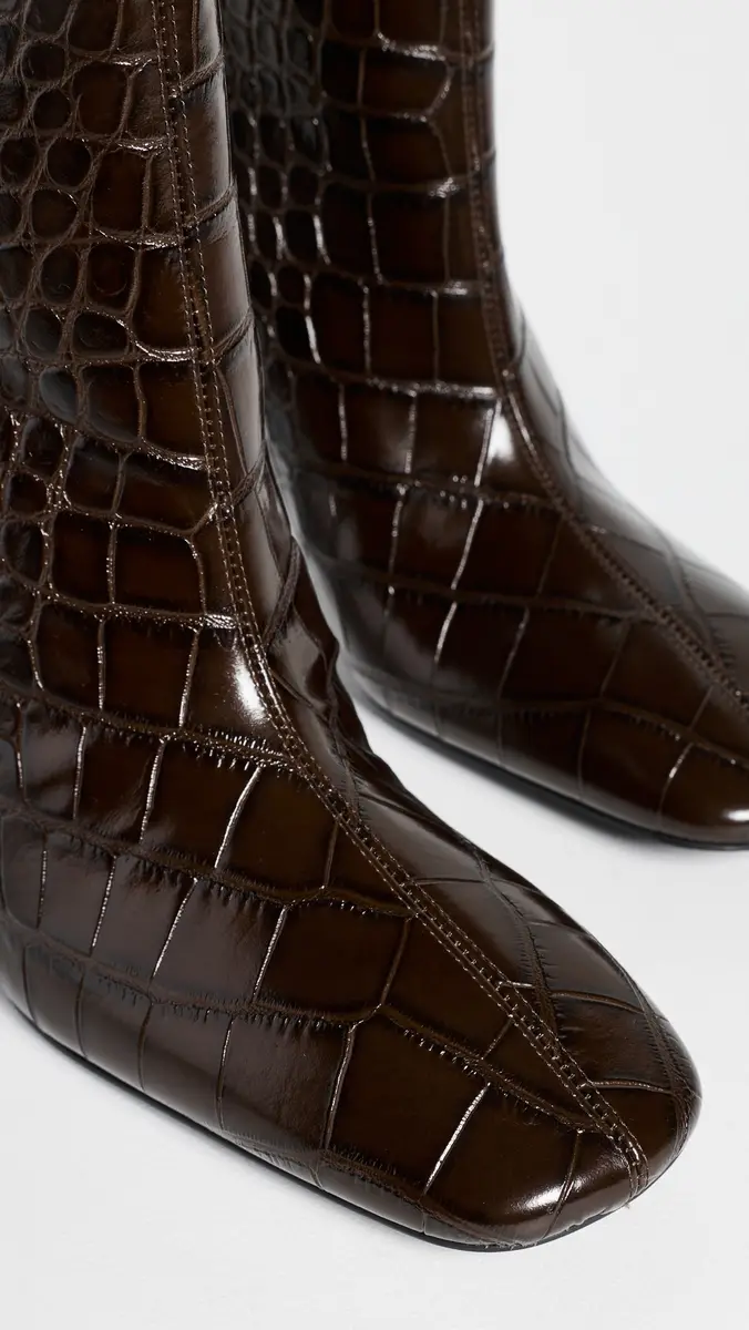 Stella McCartney Wide Cone Heel Booties | Thumbnail 6 Stella McCartney Wide Cone Heel Booties | Thumbnail 6