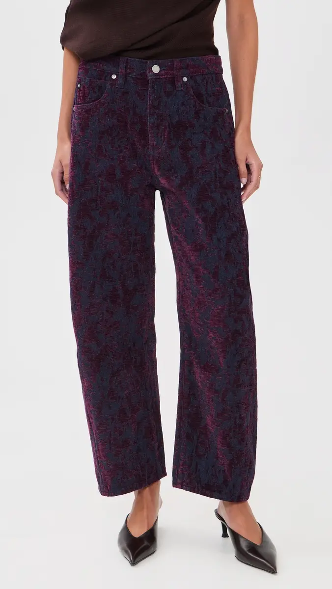 Ag Hattie Crop Barrel Jeans | Thumbnail 2 Ag Hattie Crop Barrel Jeans | Thumbnail 2