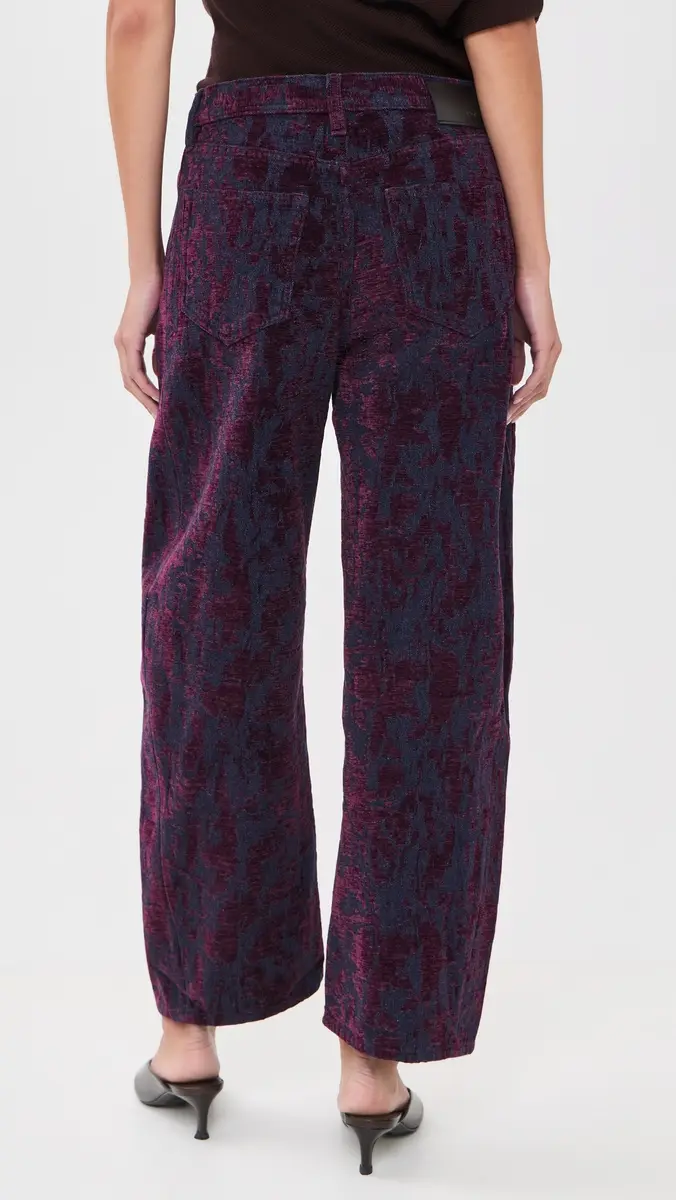 Ag Hattie Crop Barrel Jeans | Thumbnail 3 Ag Hattie Crop Barrel Jeans | Thumbnail 3