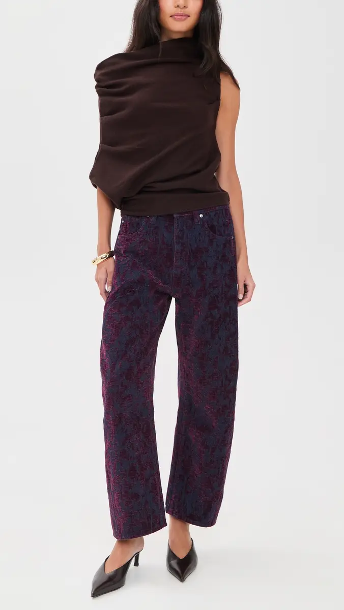 Ag Hattie Crop Barrel Jeans | Thumbnail 5 Ag Hattie Crop Barrel Jeans | Thumbnail 5
