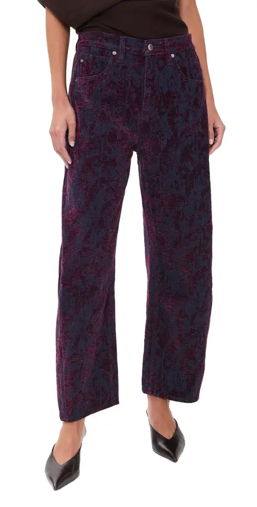 Ag Hattie Crop Barrel Jeans