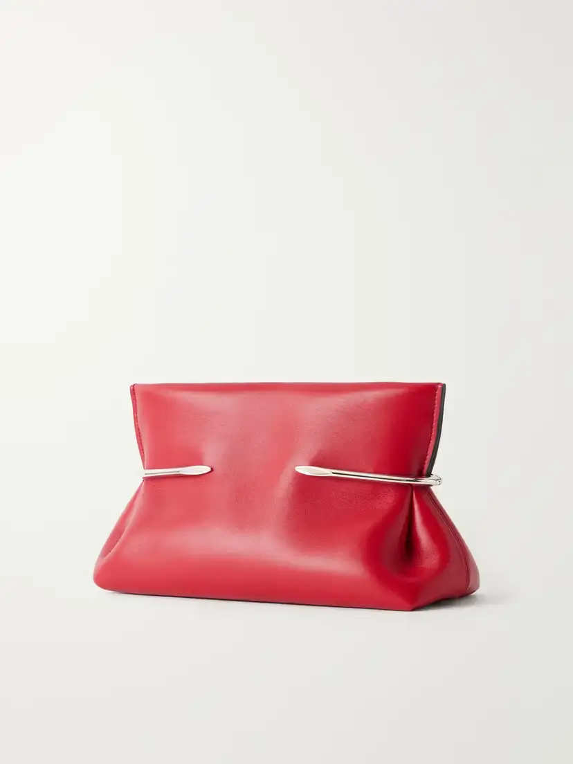 Givenchy Pinch Soft Leather Clutch | Thumbnail 4
