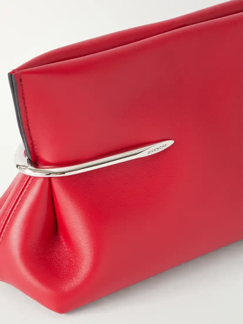 Givenchy Pinch Soft Leather Clutch | Thumbnail 5