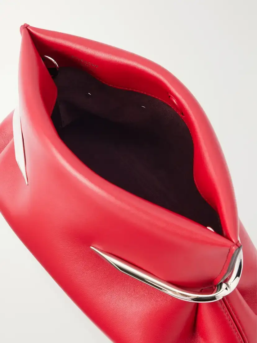 Givenchy Pinch Soft Leather Clutch | Thumbnail 6