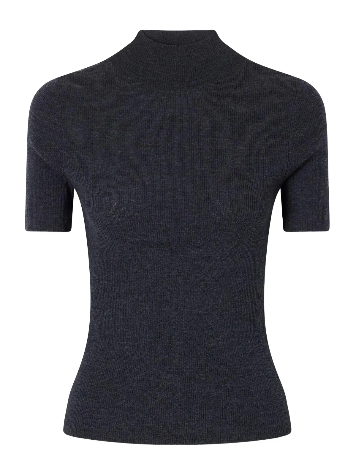 Leenda Ribbed Merino Wool Turtleneck Sweater Leenda Ribbed Merino Wool Turtleneck Sweater