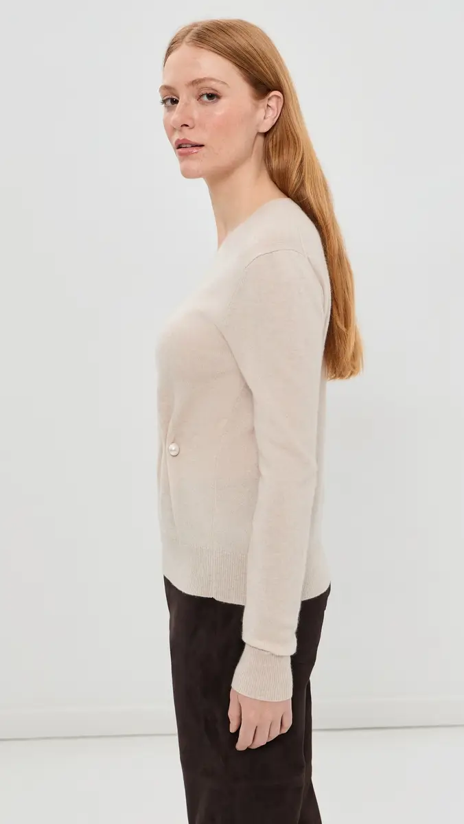 Veronica Beard Pearl Pin Frankie Pullover | Thumbnail 4 Veronica Beard Pearl Pin Frankie Pullover | Thumbnail 4