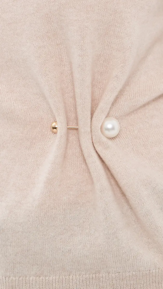 Veronica Beard Pearl Pin Frankie Pullover | Thumbnail 6 Veronica Beard Pearl Pin Frankie Pullover | Thumbnail 6