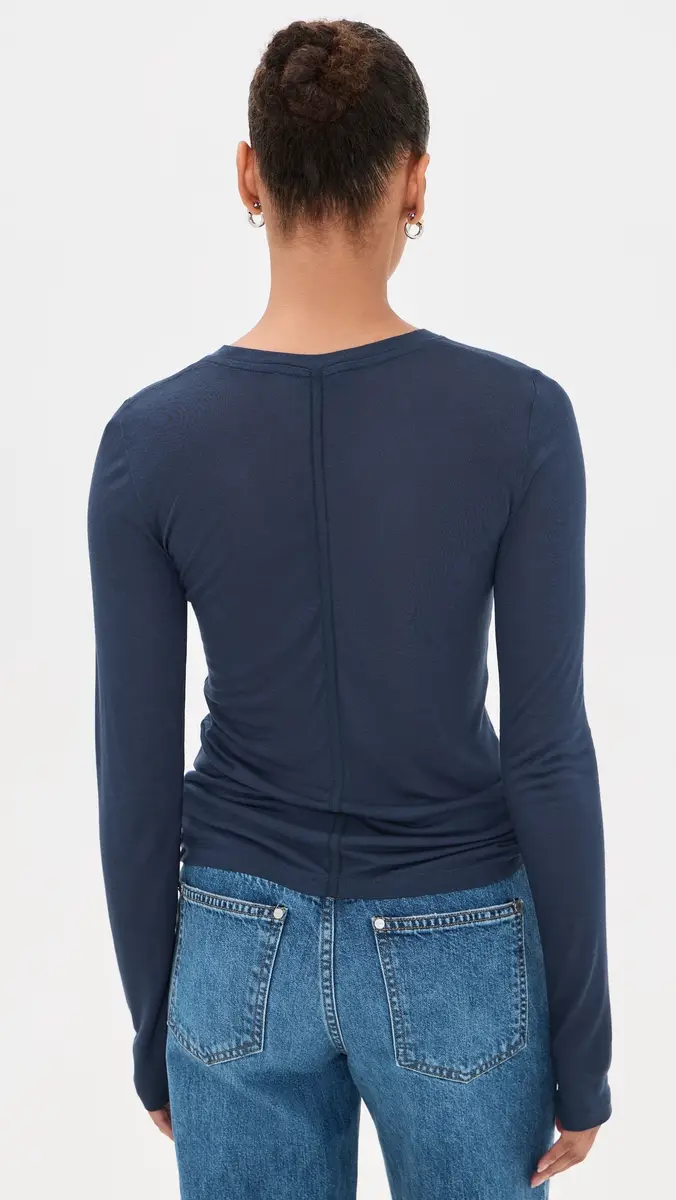 La Ligne Long Sleeve Feather Weight Tee | Thumbnail 3 La Ligne Long Sleeve Feather Weight Tee | Thumbnail 3