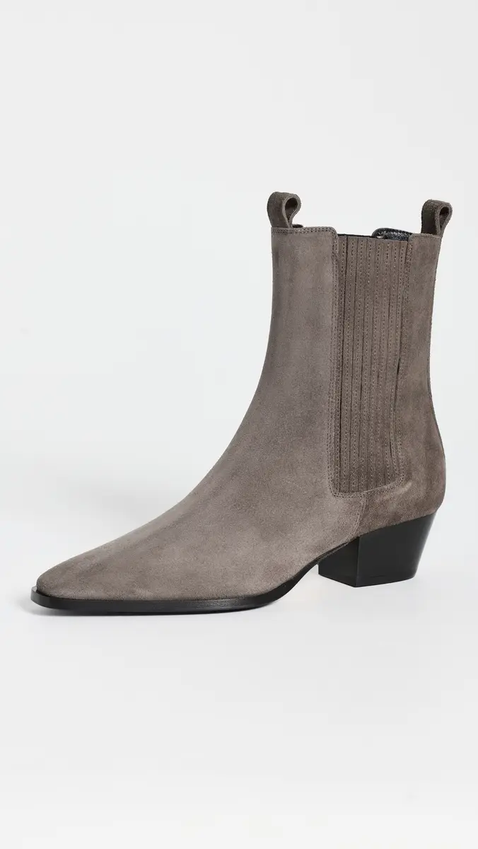 aeyde Agata Suede Ankle Boots | Thumbnail 2