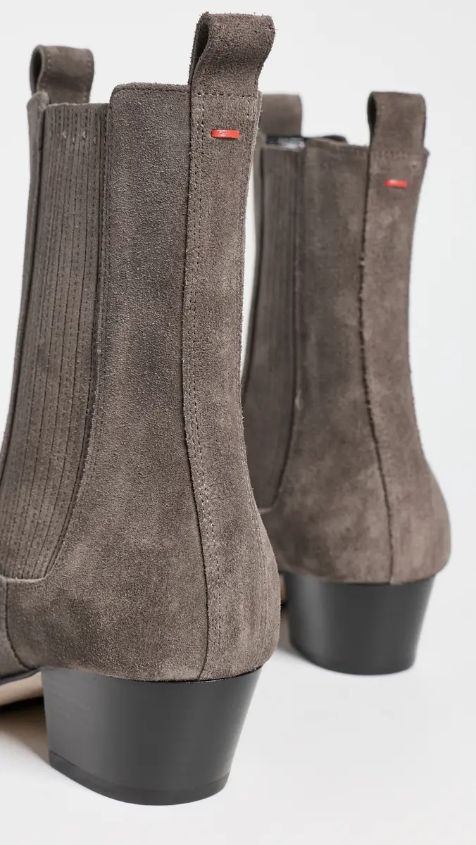 aeyde Agata Suede Ankle Boots | Thumbnail 4