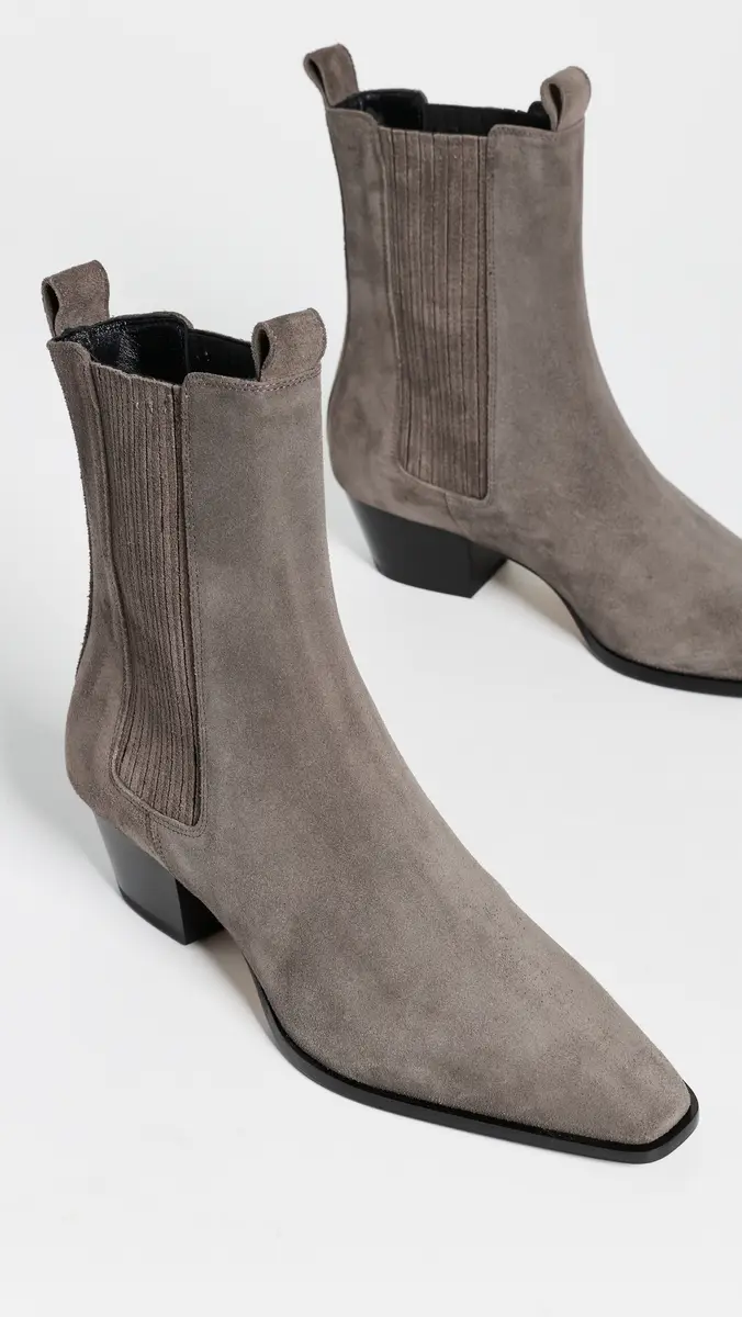 aeyde Agata Suede Ankle Boots | Thumbnail 5