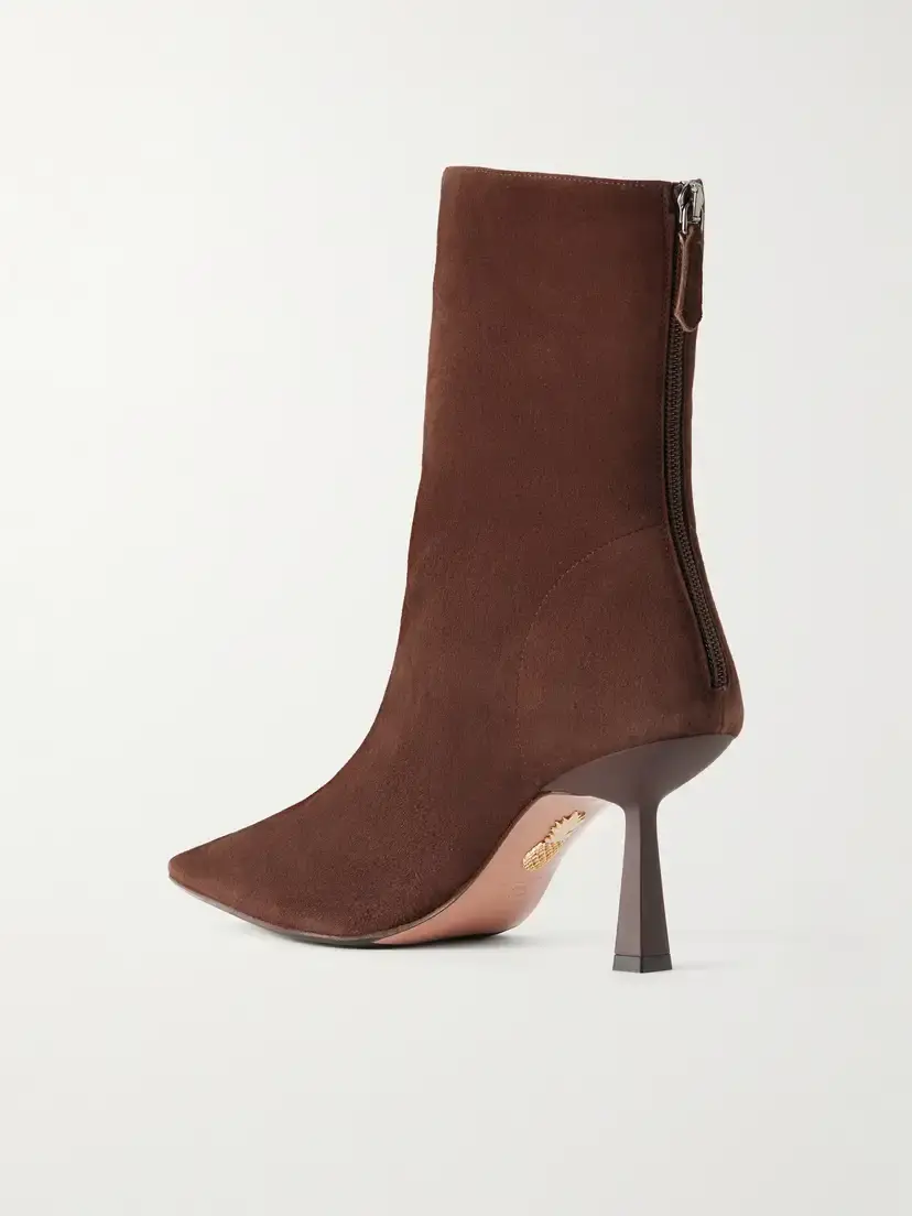 Aquazzura Sentier 75 Suede Ankle Boots | Thumbnail 3 Aquazzura Sentier 75 Suede Ankle Boots | Thumbnail 3