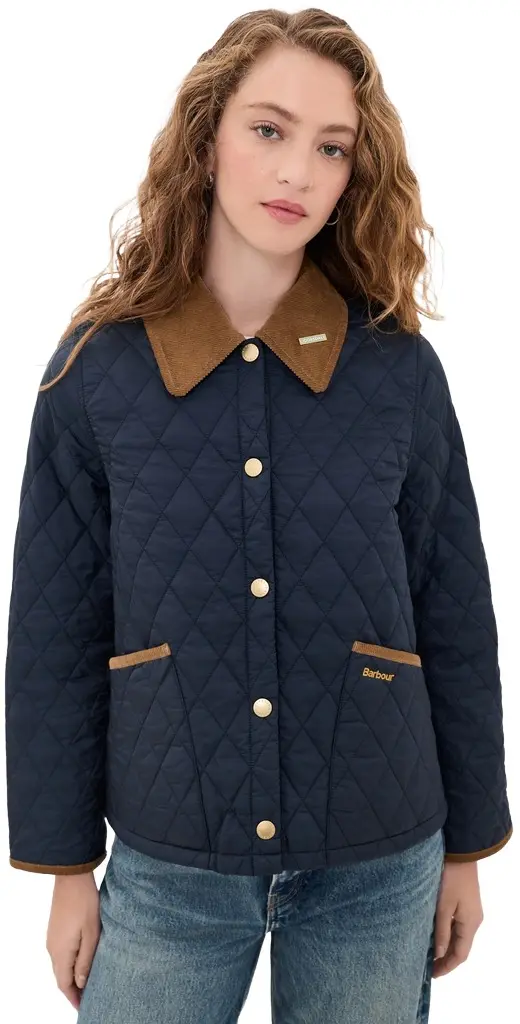 Barbour Icons Cropped Liddesdale Quilted Jacket